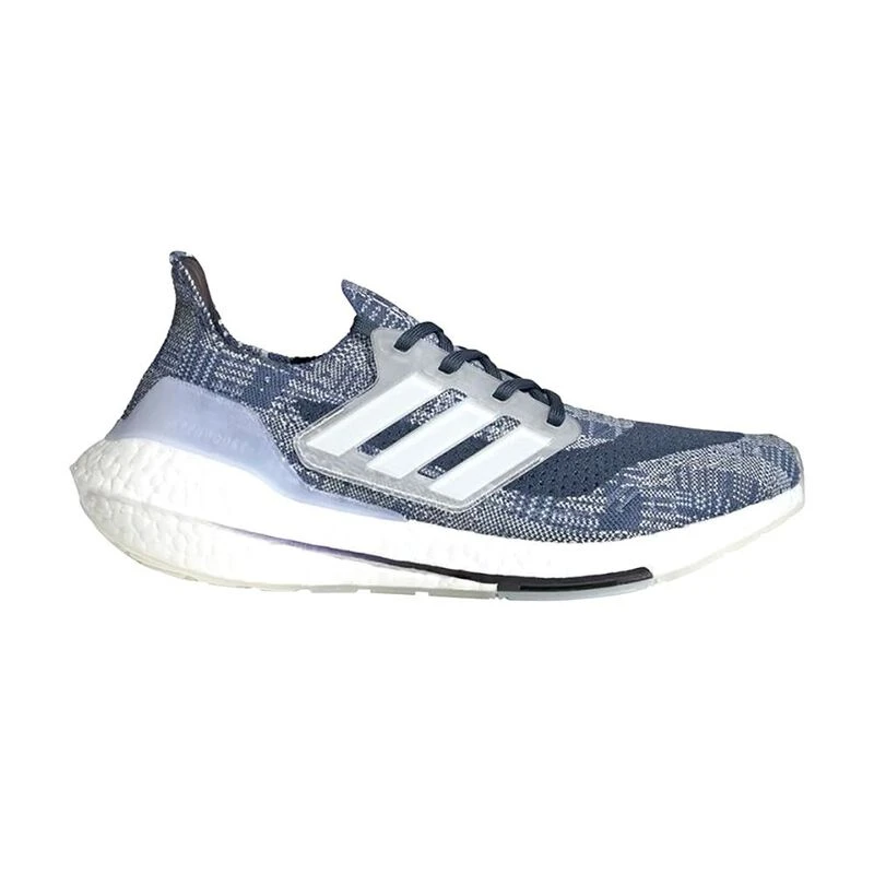 Mens Ultraboost 21 Primeblue Running Shoes (Crew Blue/White/Crew Navy)