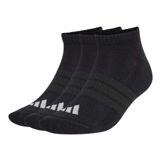 Calze basse Cushioned Essentials x 3 (Nero)